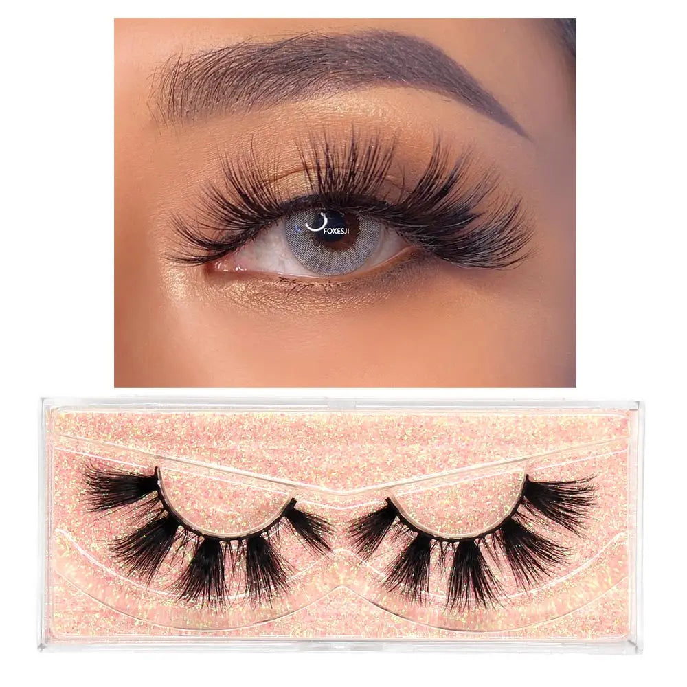 3D mink false eyelashes for fluffy, natural eye looks by HSF Marketplace