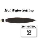 Braiding Hair Pre-stretched 26 Inch Hair Extensions for Afro Crochet Braids Synthetic Hair DIY Purple Pink Peach Red Jumbo Braid
