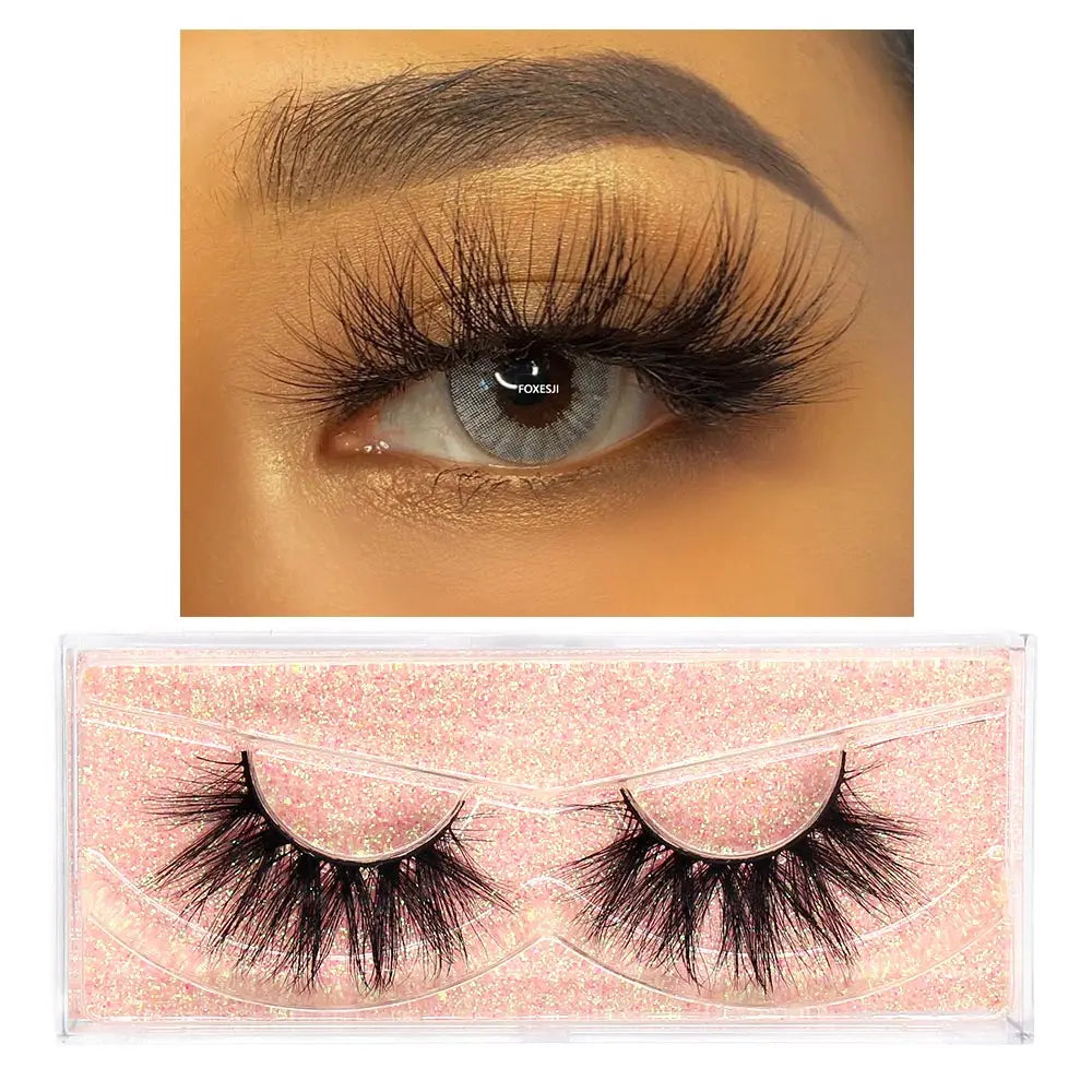 3D mink false eyelashes for fluffy, natural eye looks by HSF Marketplace