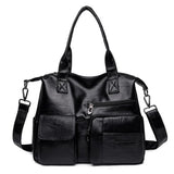 Luxury HSF Marketplace women's shoulder handbag with designer PU leather, large capacity crossbody and tote styles, stylish and spacious.