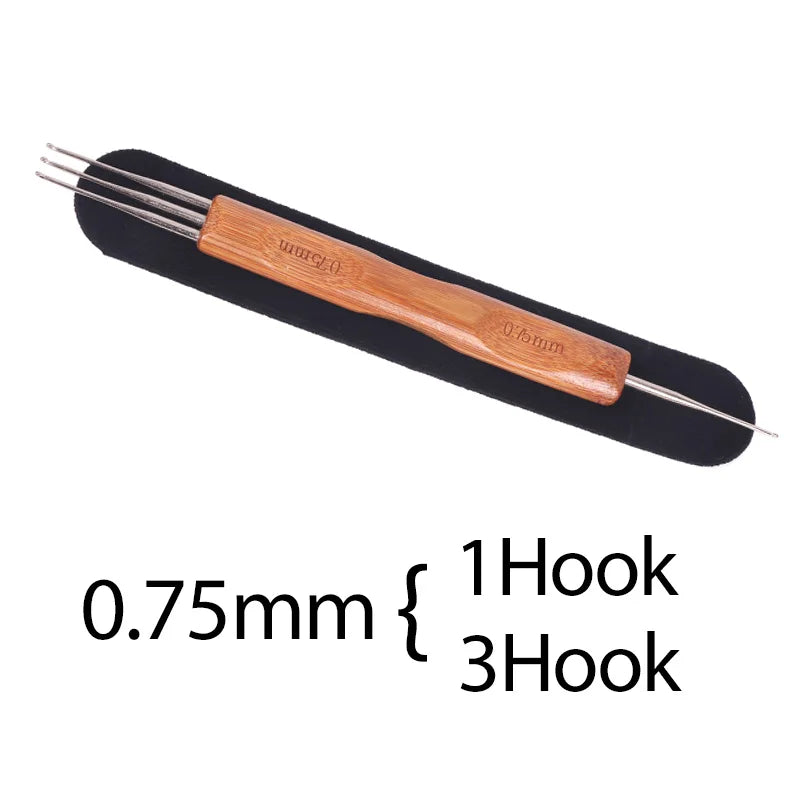 Nunify Dreadlock Crochet Hook Include Dreadlocks Crochet Hair Weaving Needle Tool Hair Braid Craft Locking Hooks 1Pcs/Lot