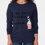 Korean drama T-shirt with English subtitles, K-drama fan K-culture merch by HSF Marketplace