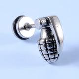 Punk gothic surgical steel earrings for men and women by HSF Marketplace