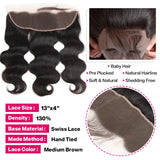 Beautiful Princess Hair 13x4  Lace Frontal With Bundles Remy Brazilian Body Wave Human Hair Bundles With Frontal Closure