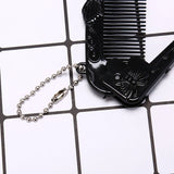 Foldable Massage Hair Comb Anti-Static Styling Kits Portable Folding Hair Combs Hairdressing Tools Travel Hair Comb Brush