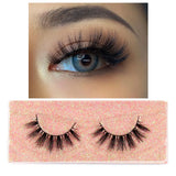 3D mink false eyelashes by HSF Marketplace, fluffy natural style for enhanced eye looks