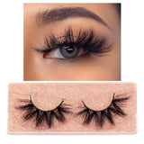3D mink false eyelashes by HSF Marketplace, fluffy natural-looking lash style in close-up view