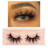 FOXESJI Lashes 3D Mink Eyelashes Natural Long Fluffy Dramatic Strip Eye Lashes Eyelash Extension Soft False Eyelashes Makeup