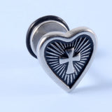 Punk gothic surgical steel earrings for men and women by HSF Marketplace