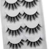 YSDO 3/5 Pairs 3D Mink EyeLashes Natural Hair False EyeLashes Long 100% Dramatic Eye MakeupFake Lashes Fluffy Cilios Lashes G803