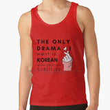 Korean drama T-shirt with English subtitles for K-drama fans, K-culture merch by HSF Marketplace