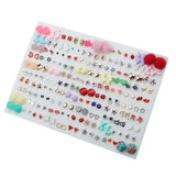 Heart and star small stud earrings set for women and girls by HSF Marketplace