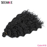 Ocean Wave Braiding Hair Extensions Crochet Braids Synthetic Hair Afro Curl Hawaii Ombre Curly Blonde Water Wave Braid For Women