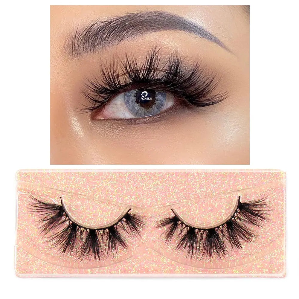 3D mink false eyelashes for fluffy, natural eye looks by HSF Marketplace