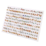 Heart and star small stud earrings set for women and girls by HSF Marketplace