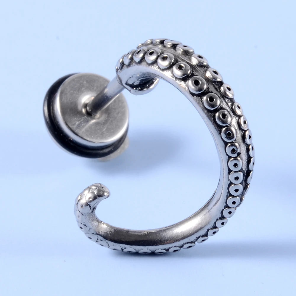 Punk gothic surgical steel earrings for men and women by HSF Marketplace