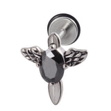 Surgical steel punk gothic earrings for men and women by HSF Marketplace