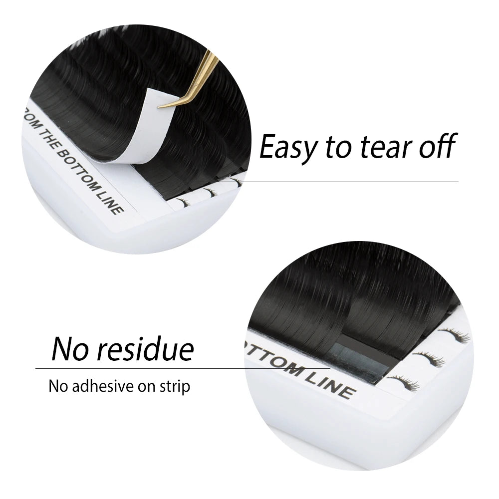 5 Pairs Set Premium Quality Fake Eyelashes Individual Mink Lashes Natural Looking Fake Eyelashes Soft And Durable