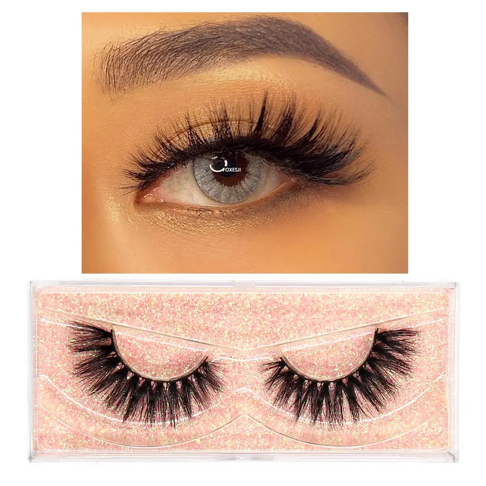 3D mink false eyelashes by HSF Marketplace for fluffy, natural eye looks