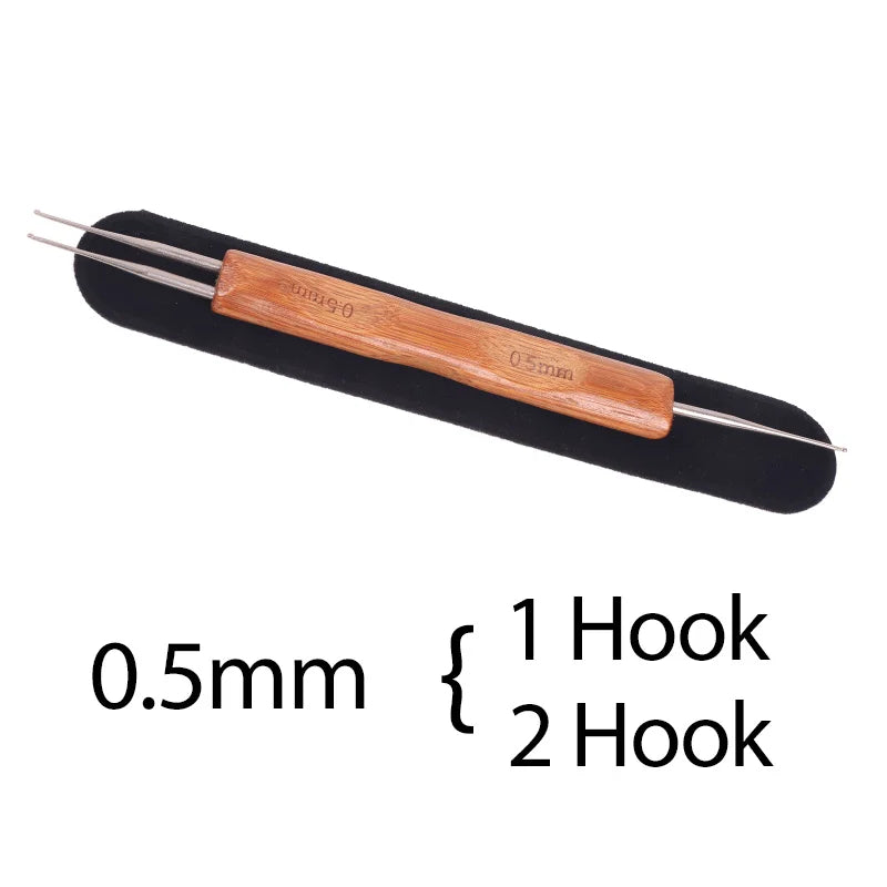 Nunify Dreadlock Crochet Hook Include Dreadlocks Crochet Hair Weaving Needle Tool Hair Braid Craft Locking Hooks 1Pcs/Lot
