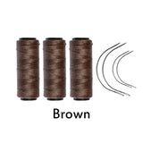 Hair weaving thread set with C curved needles for wig making by HSF Marketplace