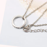 Best Friends Forever necklaces set for girls and women, matching friendship jewelry by HSF Marketplace