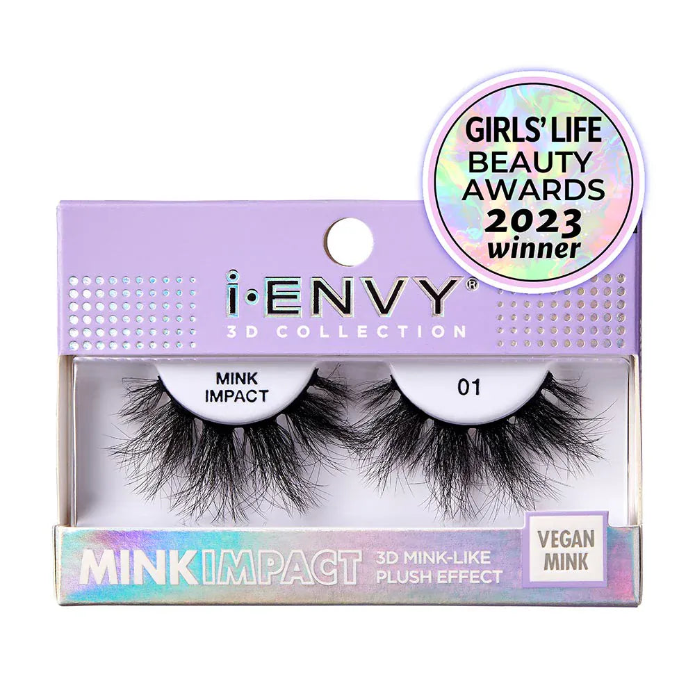 I-Envy 3D Collection Mink Impact Strip Lashes - MIP 01