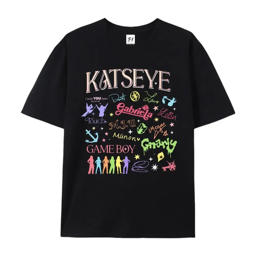 Women's short-sleeve graphic tee, casual K-Culture merch by HSF Marketplace for spring and summer