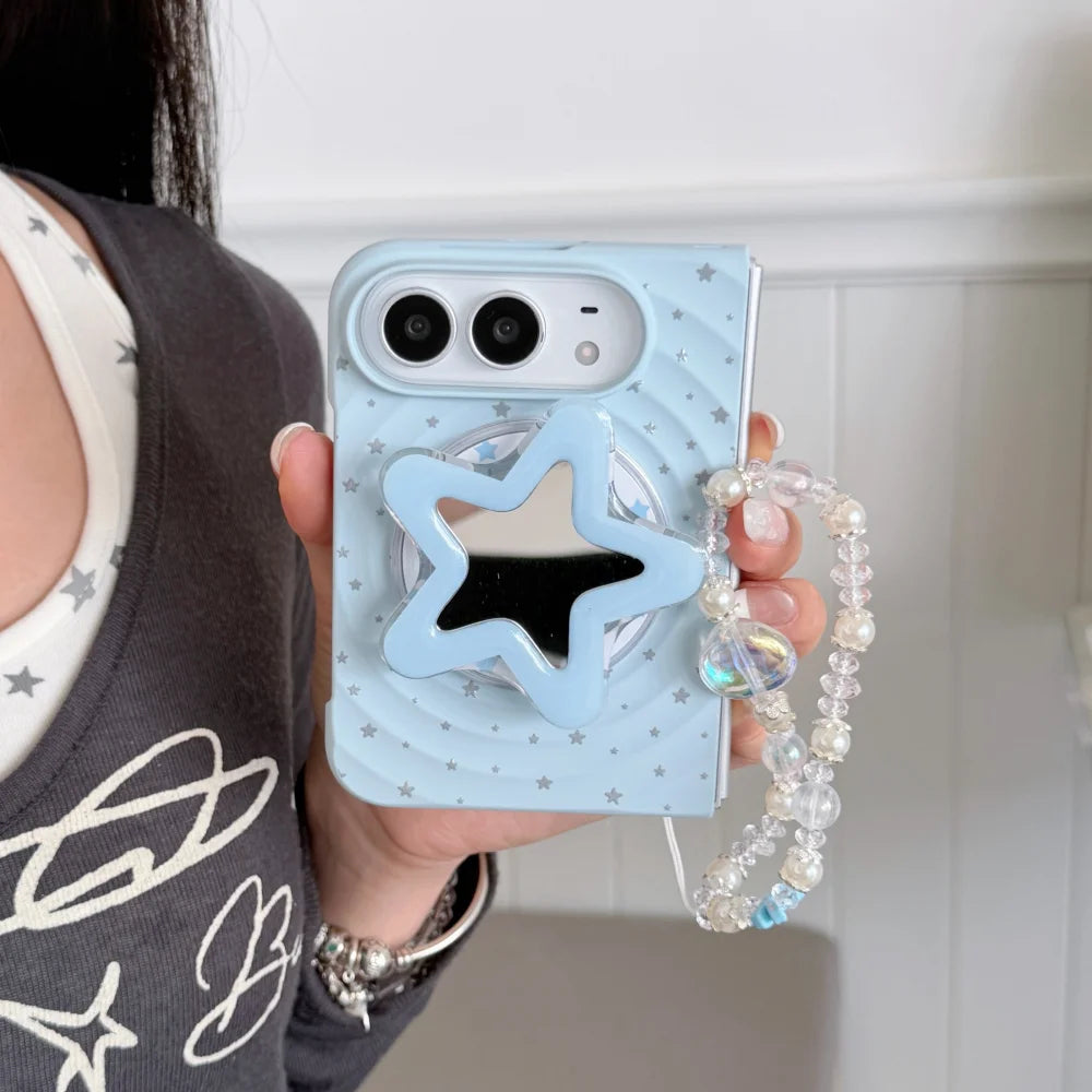 Dopamine Ripple Pattern iPhone Duo Case with Stand Feature by HSF Marketplace