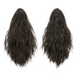 Cute curly clip-in ponytail extension, easy-to-wear wig for everyday styling