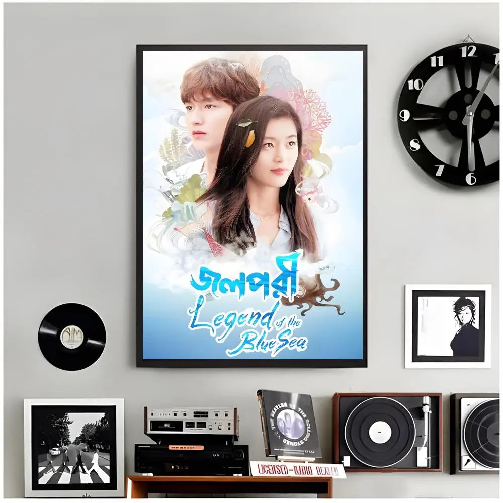 The Legend of The Blue Sea poster, K-culture wall art for modern home decor by HSF Marketplace