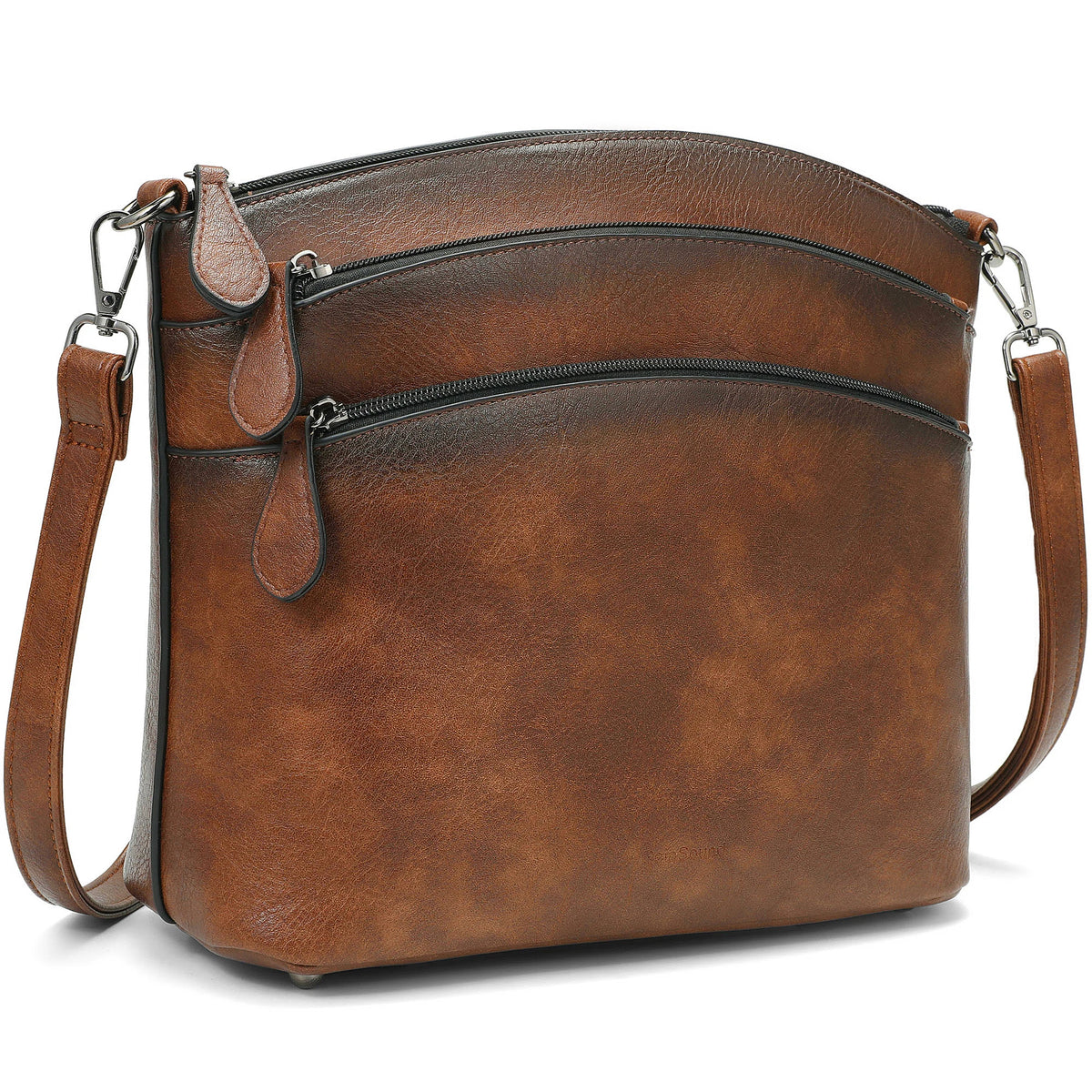 Women's shoulder bag with adjustable strap, multi-pocket crossbody purse from HSF Marketplace, featuring a stylish, functional design.