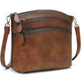 Women's shoulder bag with adjustable strap, multi-pocket crossbody purse from HSF Marketplace, featuring a stylish, functional design.