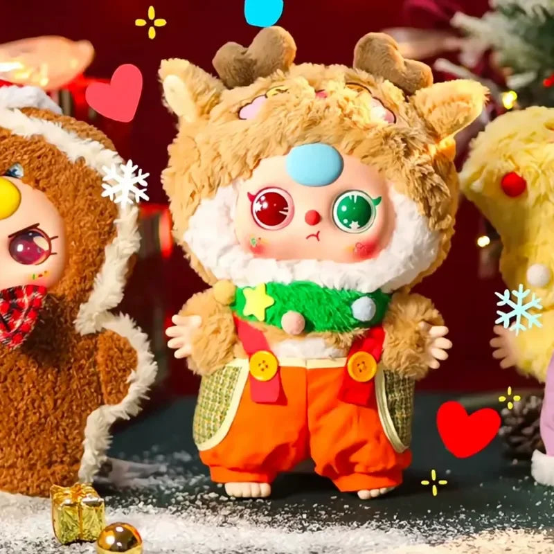 Baby Three 400% Christmas plush blind box cute cartoon figure soft collectible doll by HSF Marketplace