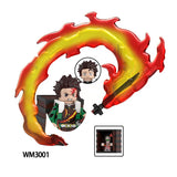 Demon Slayer action figures building bricks blind box collectible figures by HSF Marketplace