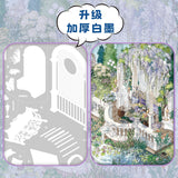 3D landscaping stickers, cute cartoon miniature scene set for sticker therapy by HSF Marketplace