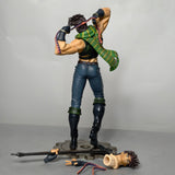 30cm Anime Josef Joestar PVC figure statue, detailed desktop ornament for room decoration and collection