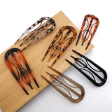 1/3/4/6 PCS U-shaped Hair Stick Hair Fork Hairstyle Tools Hairpin Geometric Women Girls Hair Accessories Accessories Headwear