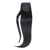 HSF Marketplace #60 blonde human hair clip-in ponytail, high ponytail style, 12–22 inches