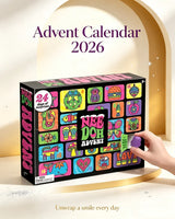 Hot Needoh Advent Calendar by HSF Marketplace featuring 24 surprise sensory squishy toys for stress relief and family fun.