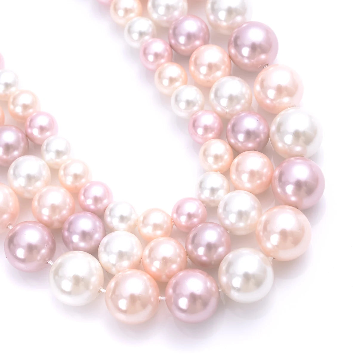 Natural freshwater shell pearl beads for jewelry making, HSF Marketplace hair styling tools