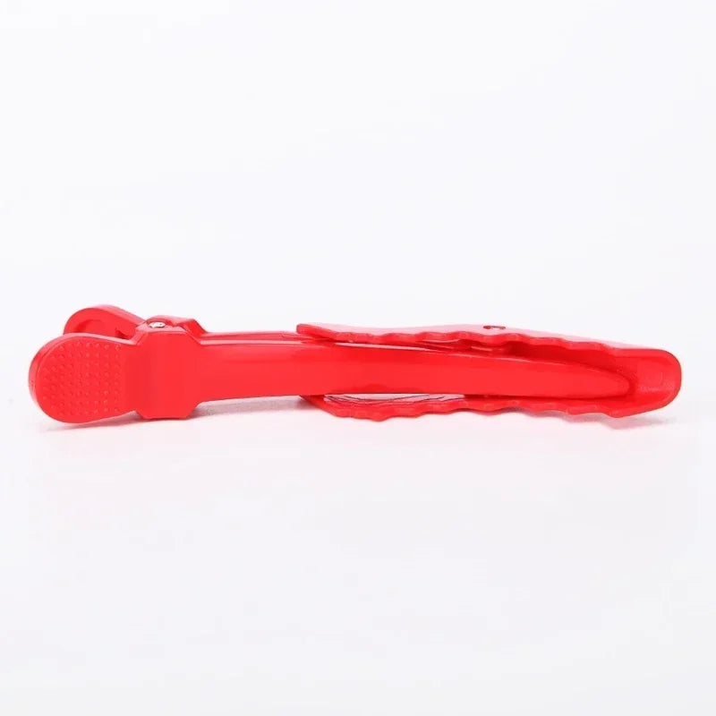 6pcs/lot Plastic Hairpin Hair Clips Hairdressing Clamps Claw Section Alligator Clips Barber For Salon Styling Hair Accessories