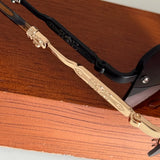 Fashion high-end women's frameless sunglasses by HSF Marketplace with titanium frames, perfect for holiday travel and beach sunshade.