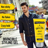 Got2b Glued Spiking Glue Hair Gel Water Invisible Resistant Strong Hold For Wig Adhesives Dege Control Gel For Screaming Hold