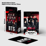 BTS lomo cards set with 92 HD photo cards, K-culture fan merch by HSF Marketplace