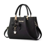 Korean trendy autumn and winter bow women’s shoulder bag by HSF Marketplace, large capacity portable messenger purse