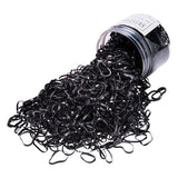 1000pcs/bag Simple Style Cute Mini Small Rubber Band Set Simple High Elasticity Headband Hair Accessories for Girls Rubber