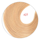 Doreen clip-in ponytail hair extensions, 100% Remy human hair wrap ponytail piece in natural style