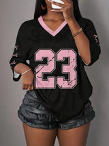 Women's casual minimalist graphic sports T-shirt by HSF Marketplace