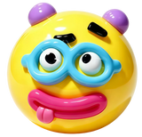 Funny face squishy stress relief ball for fidgeting fun, HSF Marketplace sensory toy